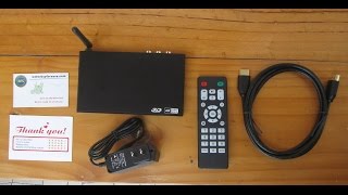 BuyForSure 4KH Android Media Player Unboxing HiSilicon Hi3798M [upl. by Elrak]