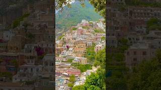 IN SUMMER POSITANO IS DROWNED IN GREENNESS AND FLOWERS positanowalkingtour [upl. by Roshelle]