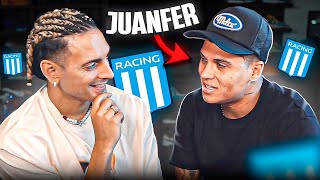 VINO JUANFER QUINTERO CAMPEON CON RACING AL STREAM [upl. by Enyrb]