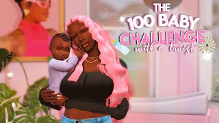 The 100 Baby Challenge with INFANTS👶🏾🍼 The Sims 4 4 [upl. by Standish978]