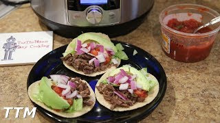 Street Tacos in the Instant Pot Ultra 60 Pressure Cooker [upl. by Dwain]