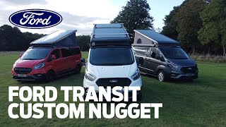 Ford Transit Custom Nugget by Westfalia  Ford España [upl. by Brantley221]