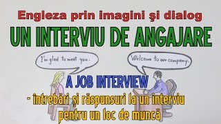 Sa invatam engleza  INTERVIU DE ANGAJARE JOB INTERVIEW  Lets Learn English [upl. by Ateuqram]