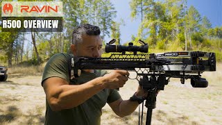 Ravin R500 Crossbow Overview  Field Test  Riflelike Accuracy  Range Day [upl. by Lewanna294]