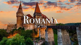 Top 10 Places To Visit In Romania  Travel Guide [upl. by Adnala]