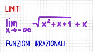 LIMITI  funzioni irrazionali  LM41 [upl. by Brown]