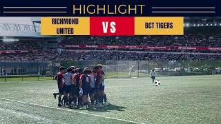 RUFC United VS BCT Tigers 08M 32  BC Coastal Soccer League  Richmond Soccer  9212024 [upl. by Htrowslle306]