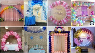 Balloon decoration ideas for birthday  Balloon decoration [upl. by Outhe]