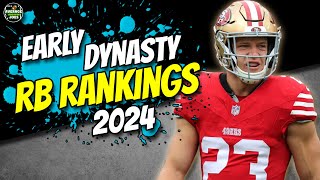 Early Running Back Dynasty Rankings 2024 [upl. by Leavelle]