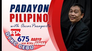 PADAYON PILIPINO  SEPTEMBER 10 2021 WITH OSCAR OCA PASAPORTE Monday to Friday  700AM  830AM [upl. by Eiralam]