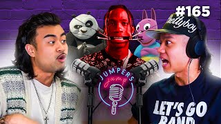 DARK TRAVIS SCOTT THEORY KUNGFU PANDA THEORY amp REAL TAXICAB GHOST FOOTAGE  JUMPERS JUMP EP165 [upl. by Gennaro832]