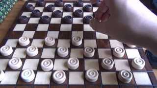 Lets Play International Draughts Part 1 [upl. by Sabra691]