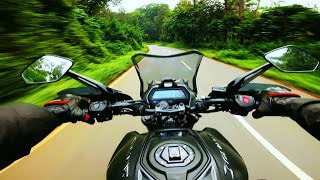 DOMINAR 400 POV RIDE  PURE EXHAUST SOUND  VIPERPISTON  automobile gopro viralvideo [upl. by Leonteen]