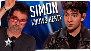 Simon Knows Best Was He Right to STOP These Auditions on Americas and Britains Got Talent [upl. by Sagerman68]