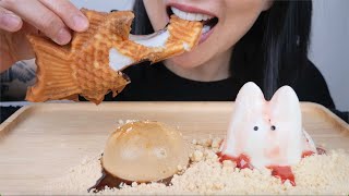 BEST DESSERT EVER ASMR EATING SOUNDS NO TALKING  SASASMR [upl. by Larissa]