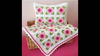 crochet pillow cover [upl. by Teressa]