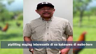 Intro Doc Andre Garcia on Gamefowl Management [upl. by Animor854]