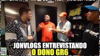 DAVI E DONO DA GR6 CONTAM A JON VLOGS COMO ILUSÃO CRACOLANDIA FOI CRIADA [upl. by Arrio]