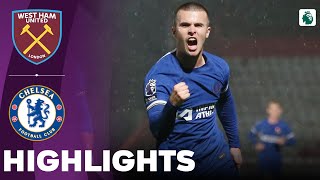 Chelsea vs West Ham United  U21 Premier League 2  Highlights 09022024 [upl. by Eedolem]