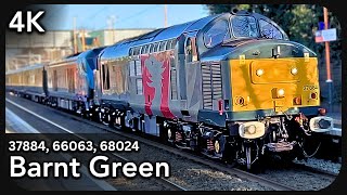 Trains at Barnt Green  090124 [upl. by Aleira]