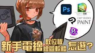 【空罐王】來聊聊新手電繪要選甚麼軟體板子好 [upl. by Arnoldo]