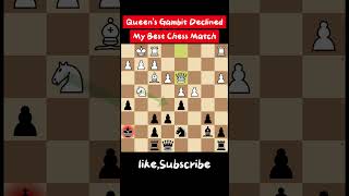 Queens Gambit DeclinedMy Best Chess Games chess queengambit [upl. by Annahavas]