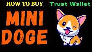 How to buy MiniDoge coin on Trust Wallet and PancakeSwap [upl. by Landahl]