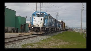 T20110518 Dernier train Chemin de Fer Charlevoix Railway last train [upl. by Ogu]