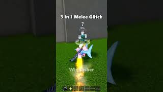 3 In 1 Melee Glitch roblox bloxfruits shorts [upl. by Neelyhtak]