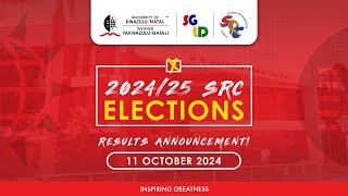 UKZN SRC 202425 Election Results Announcement [upl. by Azzil]