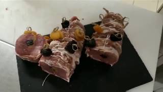 Tournedos de filet mignon de porc aux fruits secs [upl. by Madonna]