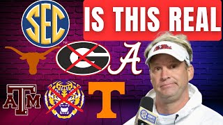 SEC SURPRISE Alabama Win HURTS More Than LSU  UGA  Texas  Tennessee  TAMU  Ole Miss [upl. by Malchy370]