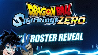 Sparking Zero FULL ROSTER Trailer Reaction Will BLOW Your Mind [upl. by Naffets]