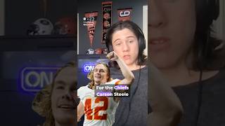 Chiefs roll with Carson Steele shorts carsonsteele kansascitychiefs chiefs patrickmahomes [upl. by Ennaira]