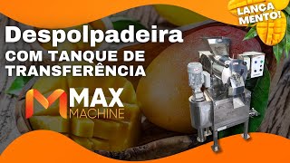 Máquina para Processar Polpa de Fruta Industrial com Sistema de Transferência da Polpa [upl. by Nahshun]