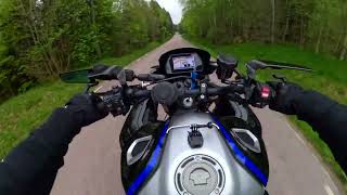 How it feels to ride Yamaha MT10 AKRAPOVIC SOUND [upl. by Dwain]