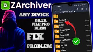 Zarchiver data file problem  in Android [upl. by Aitel]