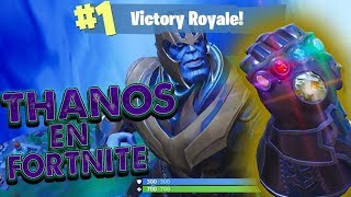 ASÍ SE HACE BAILAR A THANOS EN FORTNITE [upl. by Neerehs]