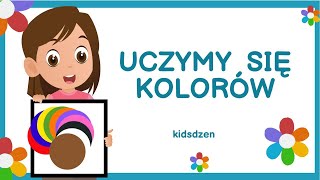 Uczymy się kolorów  Nauka kolorów dla dzieci [upl. by Naleek]