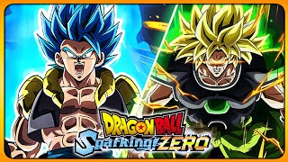 NEW SSJ Blue Gogeta Vs SSJ Broly Gameplay  Dragon Ball Sparking Zero [upl. by Ahsieym969]