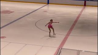 Roos Harkema 24092023 International Skate Dordrecht Advance Novice A FP [upl. by Nynahs]