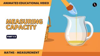 Measuring Capacity  Non standard unit  Part 1  Maths For Kids  TicTacLearn  Fun with Gaffy [upl. by Enelyaj]