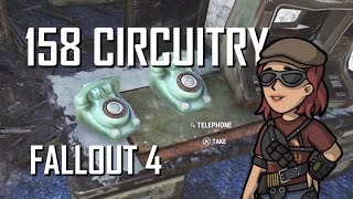 Where to get 158 CIRCUITRY in telephones merchants amp more in FALLOUT 4 PS5 no mods [upl. by Cummins]