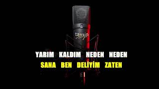 Damla Arıcan  Giderim Senden  Karaoke  Md Altyapı  Cover  Lyrics  HQ [upl. by Assertal686]