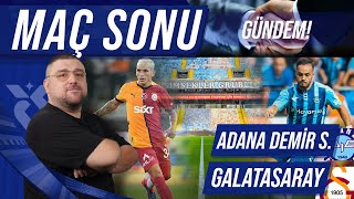 Adana Demirspor  Galatasaray  Maç Sonu Değerlendirmesi  UEL Fikstür İncelemesi [upl. by Krispin]