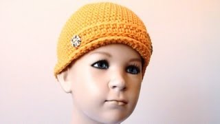 Crochet for Cancer Childs Chemo Cap Beloved [upl. by Itsrejk642]