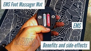 How to use EMS Foot Massager Mat  BENEFITS OF EMS FOOT MASSAGER  DEEPAK KUMAR VLOGS [upl. by Etterual]