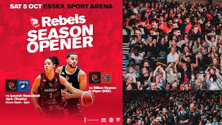 Essex Rebels vs Ipswich Basketball Betty Codona Trophy  LIVE [upl. by Greenberg]