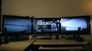 How to set up Eyefinity 3 monitor setup [upl. by Yeliak]