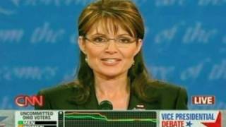 Sarah Palins wink [upl. by Thurman]